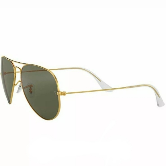 New Ray Ban Aviator Black Lenses RB3025 - Picture 7 of 15